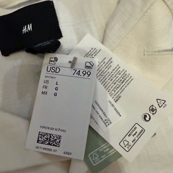 H&M Men's Line Blend Jacket - Picture 4 of 5